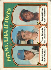 1972 Topps New York Mets Baseball Card #91 Seaver/Roberts/Coombs/Wilson VG