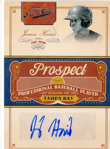 2011 (RAYS) Prime Cuts Prospect Signatures #JHA James Harris /299
