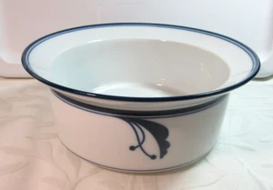 Dansk Int. Designs DANSK FLORA BAYBERRY BLUE *1 Vegetable Bowl*  7 7/8"  Japan - Picture 1 of 6
