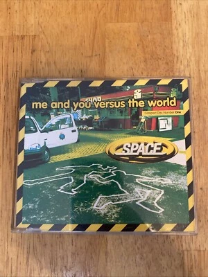 Space Me And You Versus The World 4 Track CD 1996 Gut Records Issue - Image 1 of 4