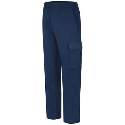 Pantalones utilitarios de trabajo Bulwark FR para hombre ligeros Fr Cargo, azul marino, 36 W x 30 L EE. UU. Foto 1 de 4