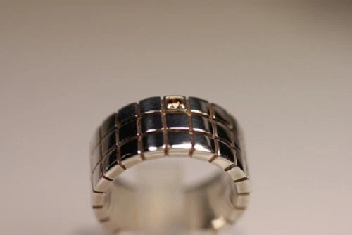 MEXX groß breit Ring 925 Silber Damenring top design Besatz Gr.17 / 170 / 54 NEU - Bild 1 von 1