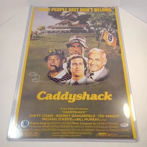 Chevy Chase Autographed Signed 11X17 Movie Poster - CaddyShack - Schwartz Sports - Picture 1 of 5