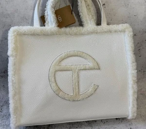 Women's Telfar UGG Bag Medium White new - Picture 1 of 4