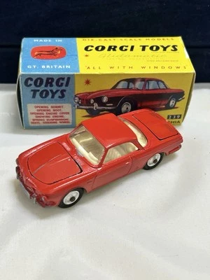 CORGI TOYS 239 * VOLKSWAGEN 1500 KARMANN GHIA * ROSSO * 1:43 *  - Immagine 1 di 4
