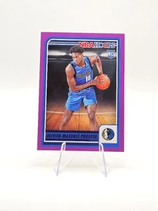 Olivier-Maxence Prosper 2023-24 Panini NBA Hoops RC Purple SP #245 Mavericks - Picture 1 of 2