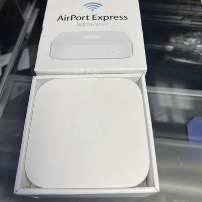 Apple Airport Express A1392 MC414LL/A 802.11n Dual-Band WiFi Router AirPlay - Image 1 of 4