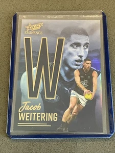 2025 AFL SELECT EMINENCE NAMEPLATE JACOB WEITERING NG124 W 014 - Picture 1 of 3