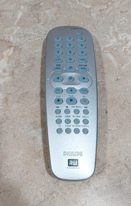 Original Zubehör Hersteller Philips SF059 SF061 DVD Fernbedienung Silber AA Batteriebetrieben - Bild 1 von 2