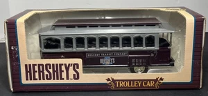 NEW IN PACKAGE 1994 ERTL COLLECTIBLES 1/43 SCALE HERSHEY'S TROLLEY CAR BANK NEW - Picture 1 of 6