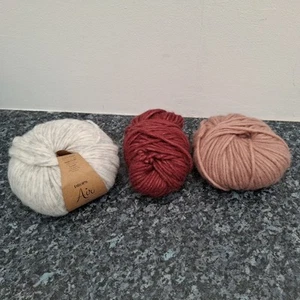 Drops Air Mix Baby Alpaca & Merino Wool Bundle 3 x Different Colours - Comment - Picture 1 of 16