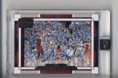 Panini One And One Timeless Moments Chris Bosh 2023 automático/25 #TMA-CBS Foto 1 de 2