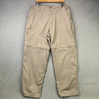 Craghoppers Pants Mens 38 Beige Convertible Zip Off Cargo Shorts Outdoors Hiking - Image 1 of 4
