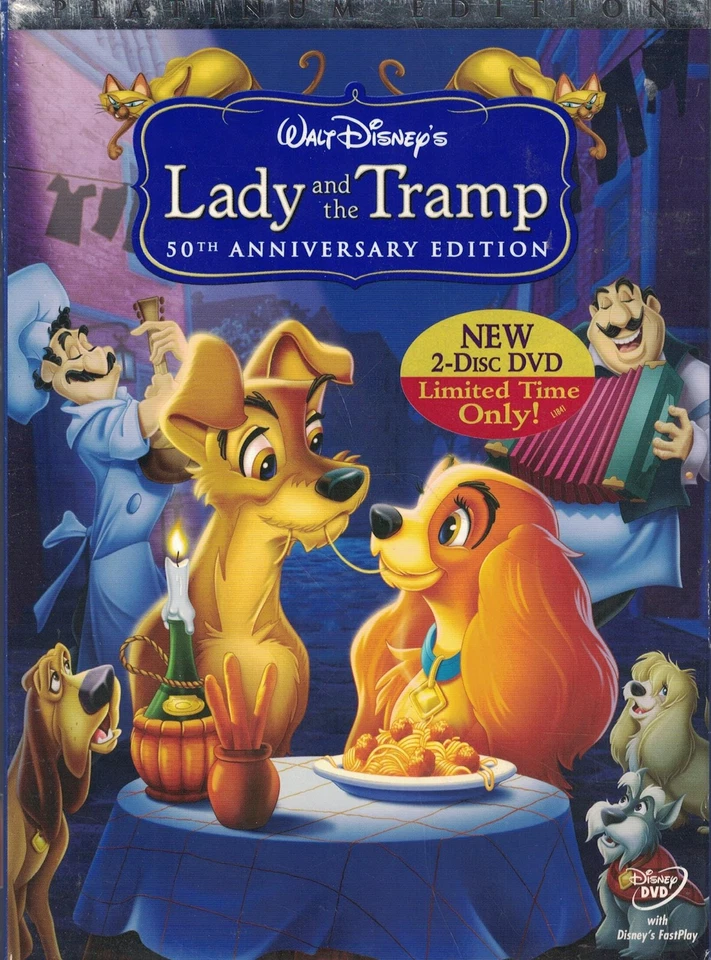 Lady and the Tramp (Two-Disc 50th Anniversary Platinum Edition) - Image 1 of 1