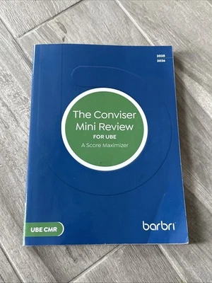 2025-2026 BARBRI  THE CONVISER MINI REVIEW UBE CMR - Image 1 of 4