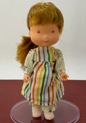 ☆ Holly Hobbie ☆ Vintage Knickerbocker 1970s Small 15cm Doll #11 Foto 1 de 4