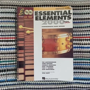 ESSENTIAL ELEMENTS 2000 Plus DVD & CD Percussion Book 1 - Picture 1 of 14