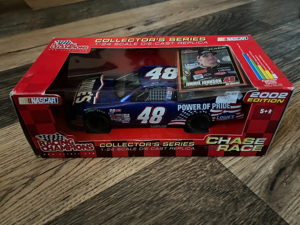 2002 Racing Champions 1:24 Джимми Джонсон дебютант Монте-Карло No48 Power of Pride - Изображение 1 из 1