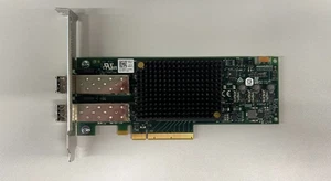 RXNT1 DELL EMULEX 16GB DUAL PORT FC HOST BUS ADAPTER mit 2x SFPs LPE31002 - Bild 1 von 2