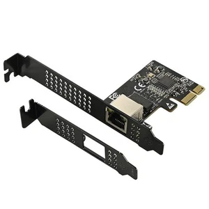 5GB PCIE Karte PCI Express X1 auf RJ45 Gigabit Ethernet Service Card3061 - Bild 1 von 8