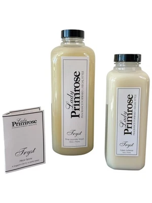 Lady Primrose Tryst Perfumado Lino Fino Lavado + Suavizante de Telas Detergente para Lavandería Foto 1 de 3