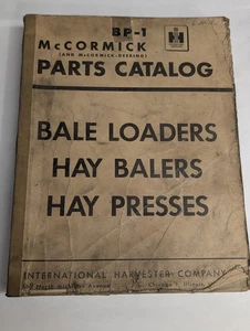 INTERNATIONAL IH ERSATZTEILLISTE BUCH KATALOG HANDBUCH BP-1 MCCORMICK BALLENPRESSE HEULADER - Bild 1 von 1