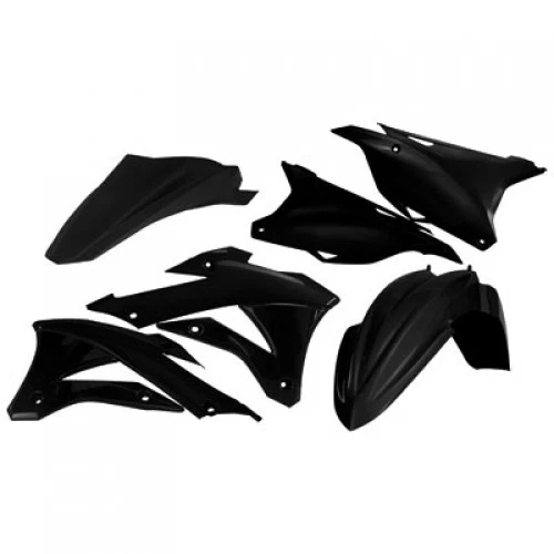 Acerbis Replica Plastic Kit Black 2374100001 for KAWASAKI KX100 KX85 2014–2021 Foto 1 de 1