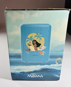 Disney Moana  6-Can Mini Fridge 10”x10”x7” Portable Drink/Cosmetic Fridge - Picture 1 of 3