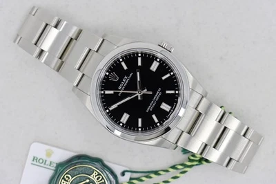 Rolex Oyster Perpetual 126000 Black Index Dial 36mm Box & Papers Year 2025 - image 1 of 4