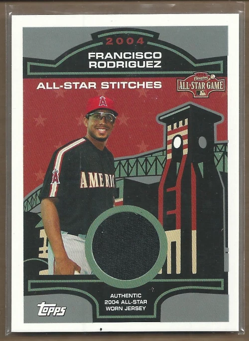 Camiseta Topps All-Star Stitches Relics 2005 #FR Francisco Rodríguez BB Foto 1 de 1