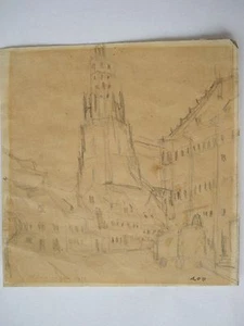 Albert Ott Stuttgart, Hölzel-Kreis, NÖRDLINGEN Brettermarkt Daniel Altstadt - Bild 1 von 1
