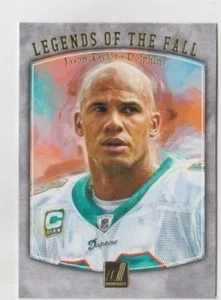 Jason Taylor 2018 Donruss Legends of the Fall Inserto #LF-2 Miami Dolphins - Imagen 1 de 1