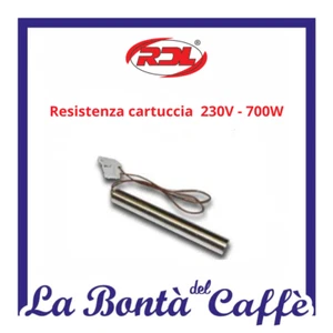 KARTUSCHENWIDERSTAND 230V-700W FÜR KAFFEEMASCHINE RDL MODELL MINI - Bild 1 von 1