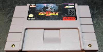 Mortal Kombat 2 SNES Authentic Cartridge (Super Nintendo Ent System) Great Shape - Image 1 of 4