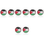  4 Pairs Sleeve Cufflink Palestine Flag Cufflink Male Shirts Button Suit Stud