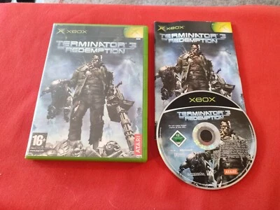 Terminator 3 The Redemption Xbox Microsoft Fat 1St Gen Complete Pal Import Uk - Image 1 of 3