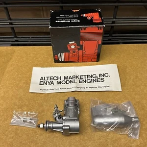 Vintage Enya (Model 3304) Model Airplane Engine/Muffler/Instructions/Box (NOS) - Picture 1 of 4