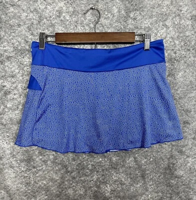Falda de tenis K Swiss Skort mediana azul golf pickleball atlética elástica Foto 1 de 4