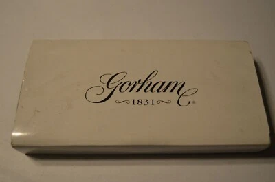 Juego de 4 cuchillos para carne Meredith de acero inoxidable cubiertos Gorham Foto 1 de 3