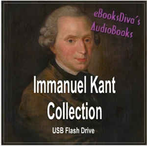 Immanuel Kant Philosophy Collection 8 Audiobooks in USB Flash Drive - Picture 1 of 4