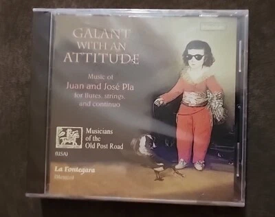 Galant With an Attitude: Music of Juan and Jose Pla for flutes CD New Sealed - Image 1 of 2