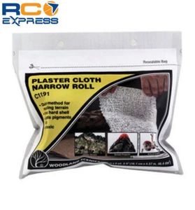 Woodland Scenics Plaster Cloth narrow Roll 4x WOOC1191 - Picture 1 of 1