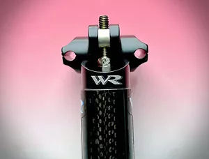 Seatpost reggisella WR COMPOSITI fibra di carbonio 29,4mm Nuovo New 250 mm - Foto 1 di 14