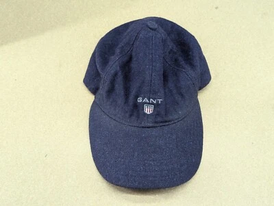 Gorra de béisbol vintage GANT USA talla única lana viscosa azul ajustable Foto 1 de 4