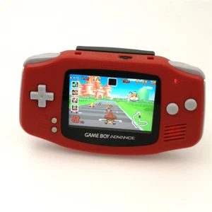 Game Boy Advance GBA Console with iPS Backlight Backlit LCD Console - Red - Picture 1 of 5