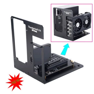 Thunderbolt 3/4 USB 4 eGPU Dock Unterstützung bis RTX4090 und RX7900XT Grafikkarte - Bild 1 von 9