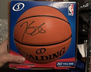 Kevin Durant Autographed NBA Basketball JSA Authenticated Thunder Nets Warriors