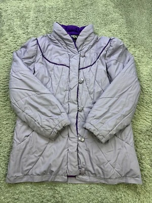 Chaqueta De Colección Aspen Mujer L/XL Violeta Púrpura Acolchada Parka Abrigo de Esquí Foto 1 de 4