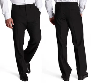 Pantaloni eleganti Hugo Boss Black Label by Hugo Boss nuovi con etichette piatti davanti taglia 38R - Foto 1 di 14