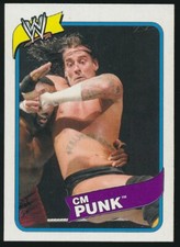 CM PUNK #27 2007 Topps Heritage 1ST WWE ROOKIE RC AEW